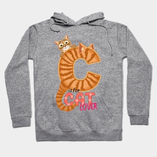 C is for CAT lover Hoodie